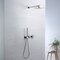 Kibi Circular 2 Function Thermostatic Shower System With Rough In Valve- Chrome KSF410CH - alternate 2